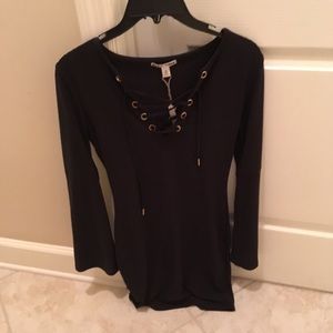 Black and Gold dress